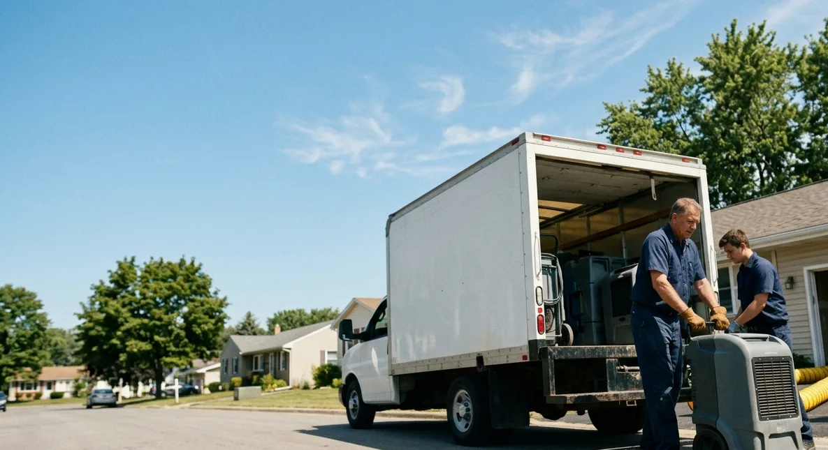 Water Damage Cleanup in Rossville, IN near me